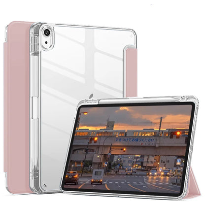 With Pencil Holder Case For IPad Pro 11 IPad 10th Generation IPad 10.2 8th 9th A16 Cover  Air6 5 4 10.9 Pro 12.9 13 2025 M3 M2