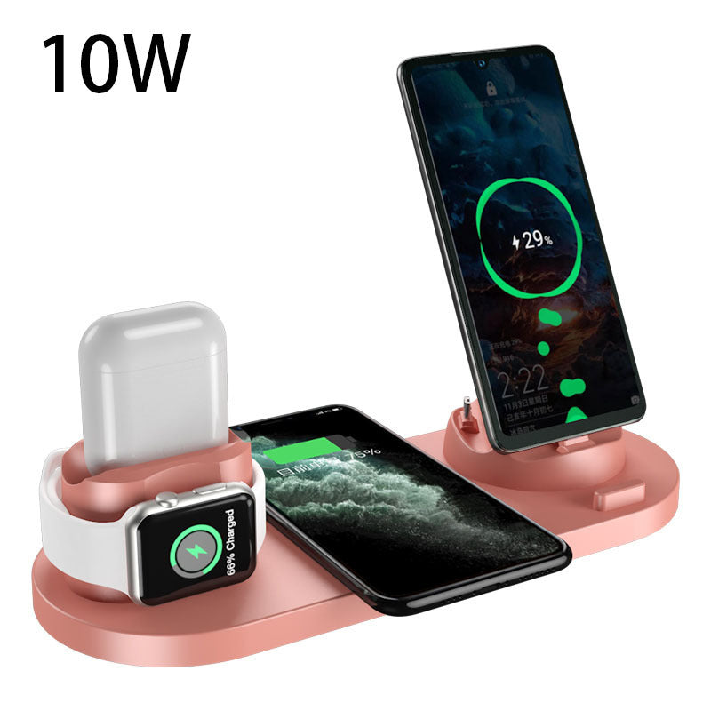Wireless  6 In 1 Charging Dock Station