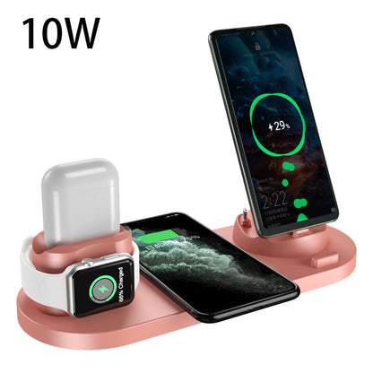 Wireless  6 In 1 Charging Dock Station