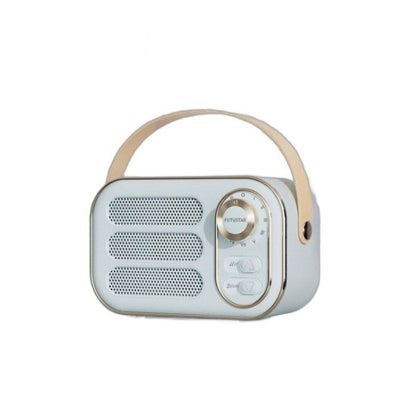 Bluetooth Audio Retro Mini Portable Wireless Card Vehicle-mounted Speakers Desktop Audio
