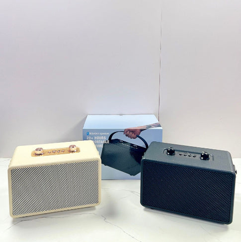 M29 Bluetooth Audio High Quality Retro Wireless Outdoor Portable Wooden Subwoofer