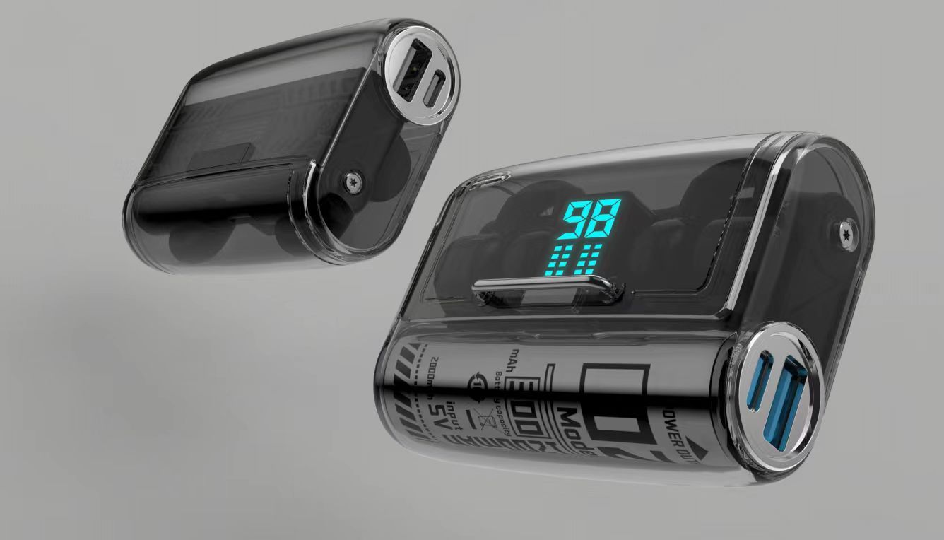 G3 Wireless Bluetooth Headset Cool Transparent Cabin Noise Reduction