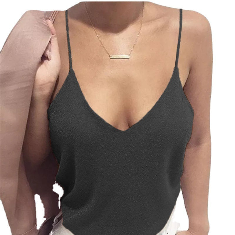 Camisole Tight Casual Vest T-shirt For Women