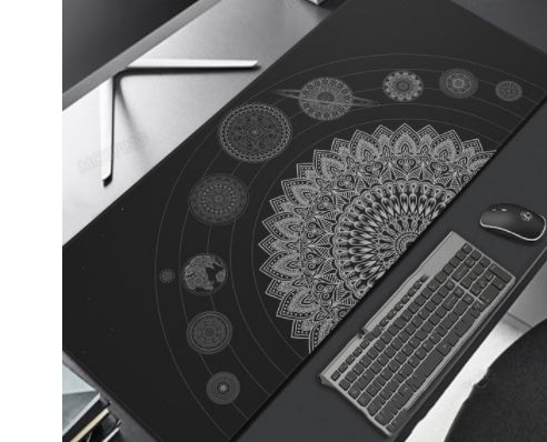 Technology Sense Pattern Mouse Pad Customization