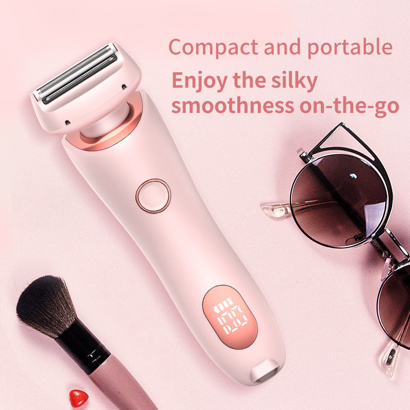 2 In 1  Rechargeable Electric Trimmer for Women