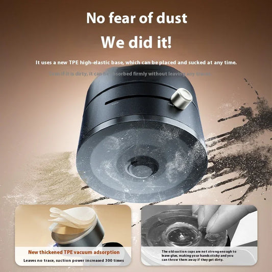 Foldable Magnetic Vacuum Suction Cup Car Phone Holder