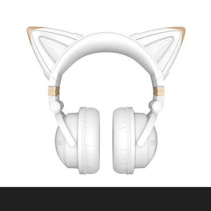 Cute Girl Game Gaming White Wireless Headset Gift