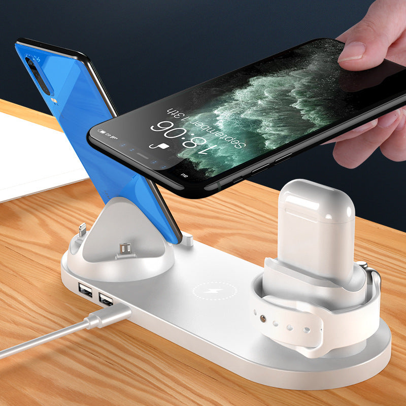 Wireless  6 In 1 Charging Dock Station