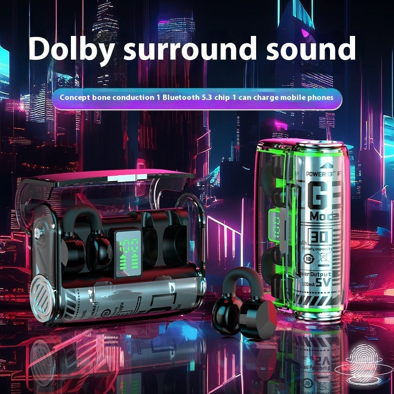 G3 Wireless Bluetooth Headset Cool Transparent Cabin Noise Reduction