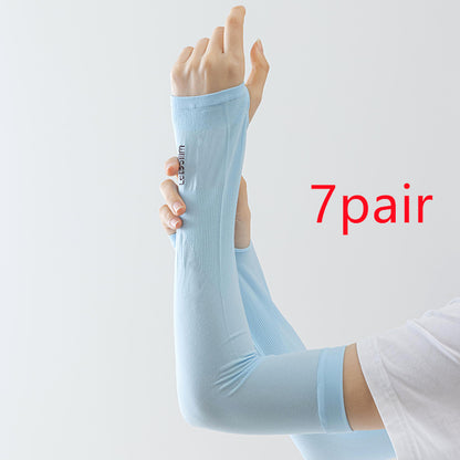 Summer Sun Protection Women's Men's Oversleeves Outdoor