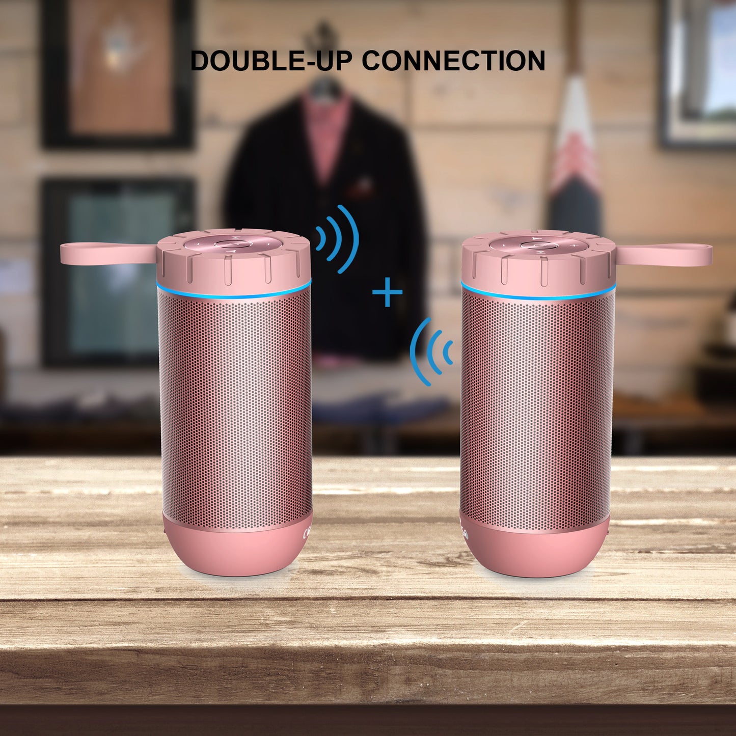 True Stereo Bluetooth Speaker Class 7 Waterproof And Drop Resistant