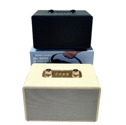 M29 Bluetooth Audio High Quality Retro Wireless Outdoor Portable Wooden Subwoofer