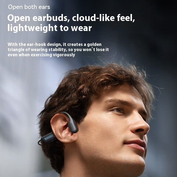 Sports Neck Hanging Waterproof Bone Conduction Bluetooth Earphones