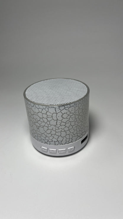 A9 Mini Cracked Bluetooth Speaker - Portable Card-inserted Subwoofer With LED Light, Wireless Speaker, Gift Option