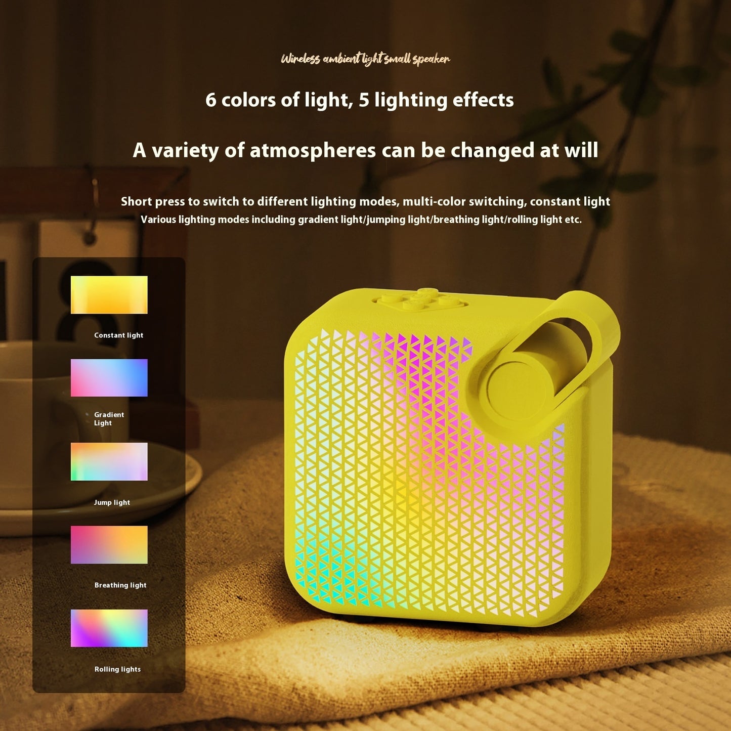 Bass Convenient Wireless Bluetooth Speaker Desktop Audio