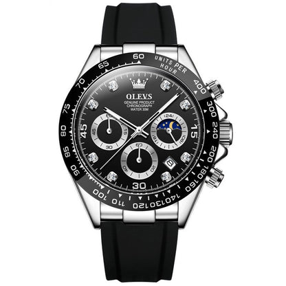 Multi-Function Sports Timing Quartz Men