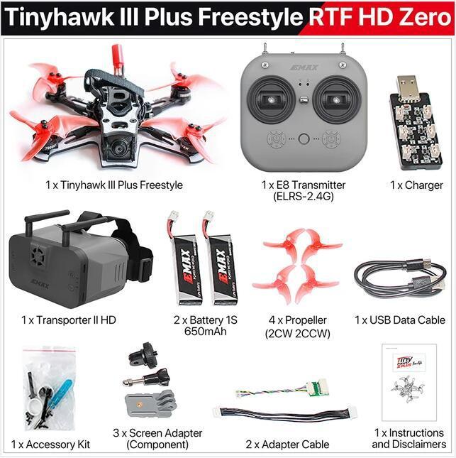 Tinyhawk III Plus Freestyle HD ELRS Version