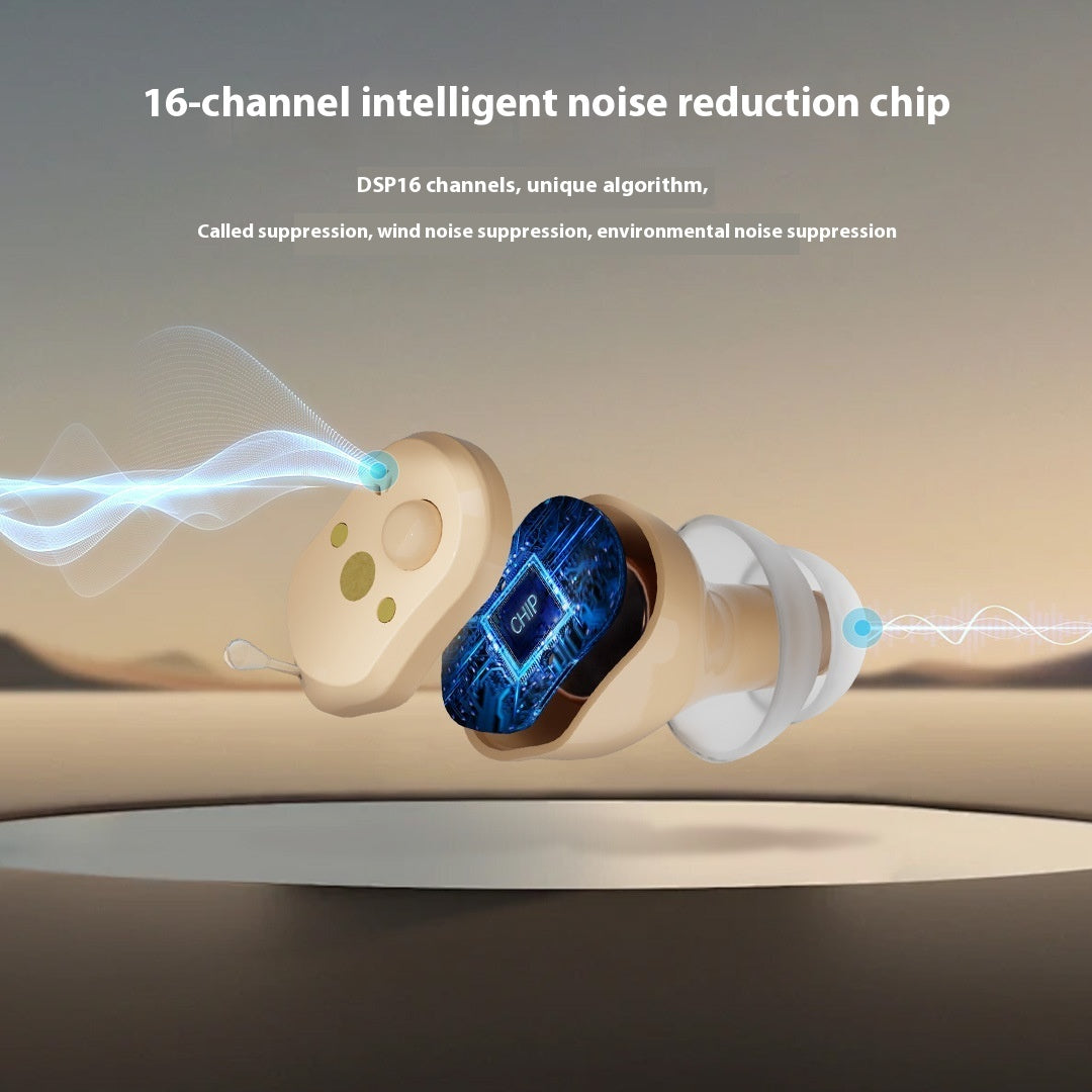 CIC Digital Hearing Aid Charging Digital Display Warehouse Accessories Sound Amplifier