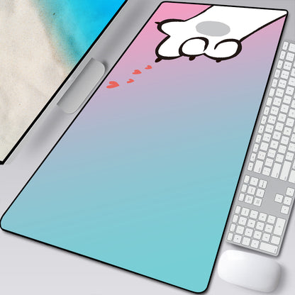 Large Cartoon Cat Paw Mouse Pad