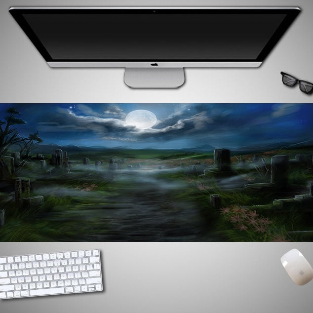 Oversized Halloween Mouse Pad Internet Cafe Game Special
