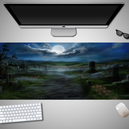 Oversized Halloween Mouse Pad Internet Cafe Game Special