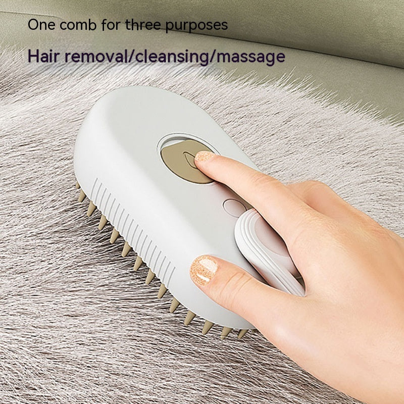 3 In 1 Electric Steam Pet Brush