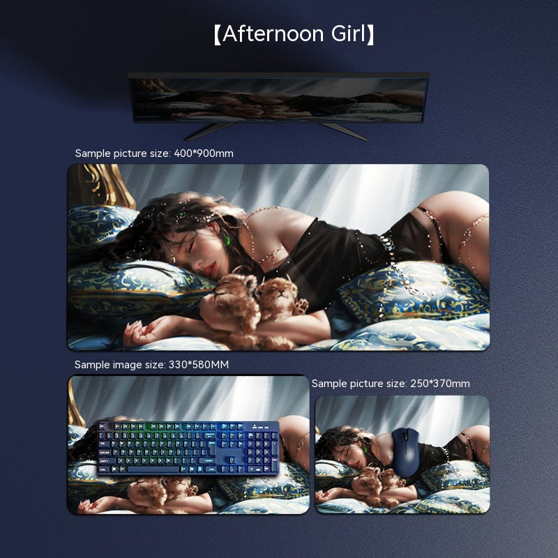 E-sports Games Mouse Pad Computer Keyboard Desk Pad