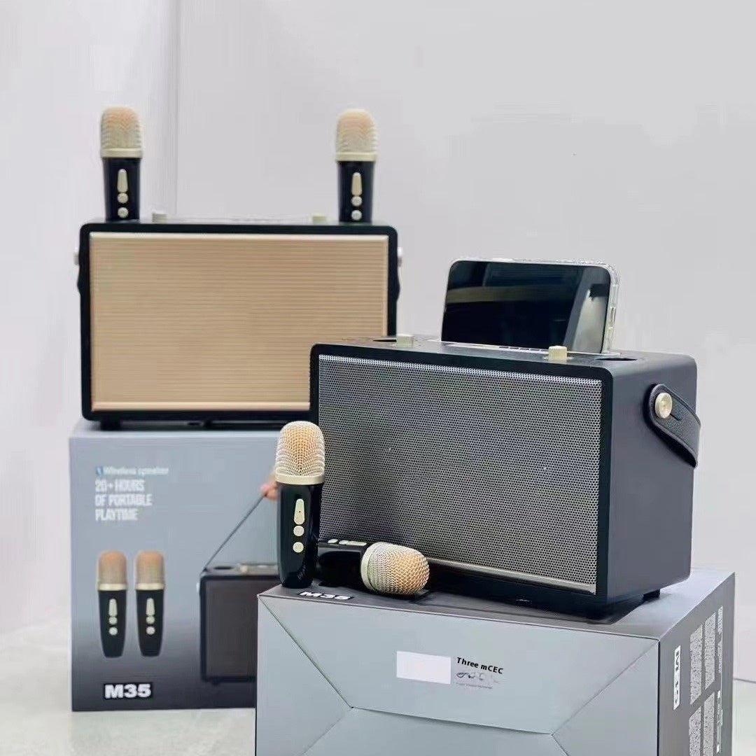 Wireless Bluetooth Speaker Dual Microphone