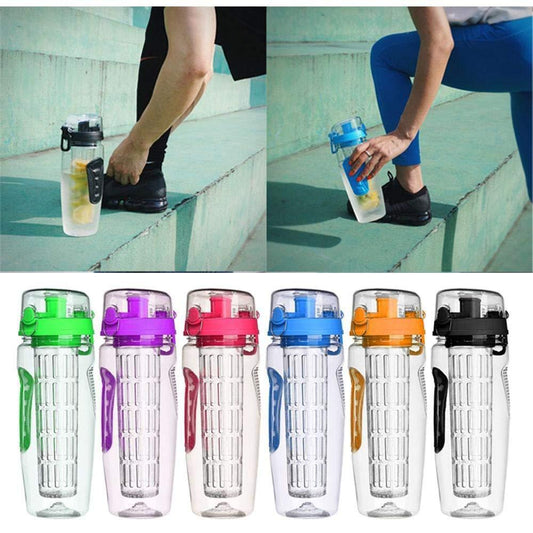 32oz Fruit Infusing Infuser Water Bottle BPA Free