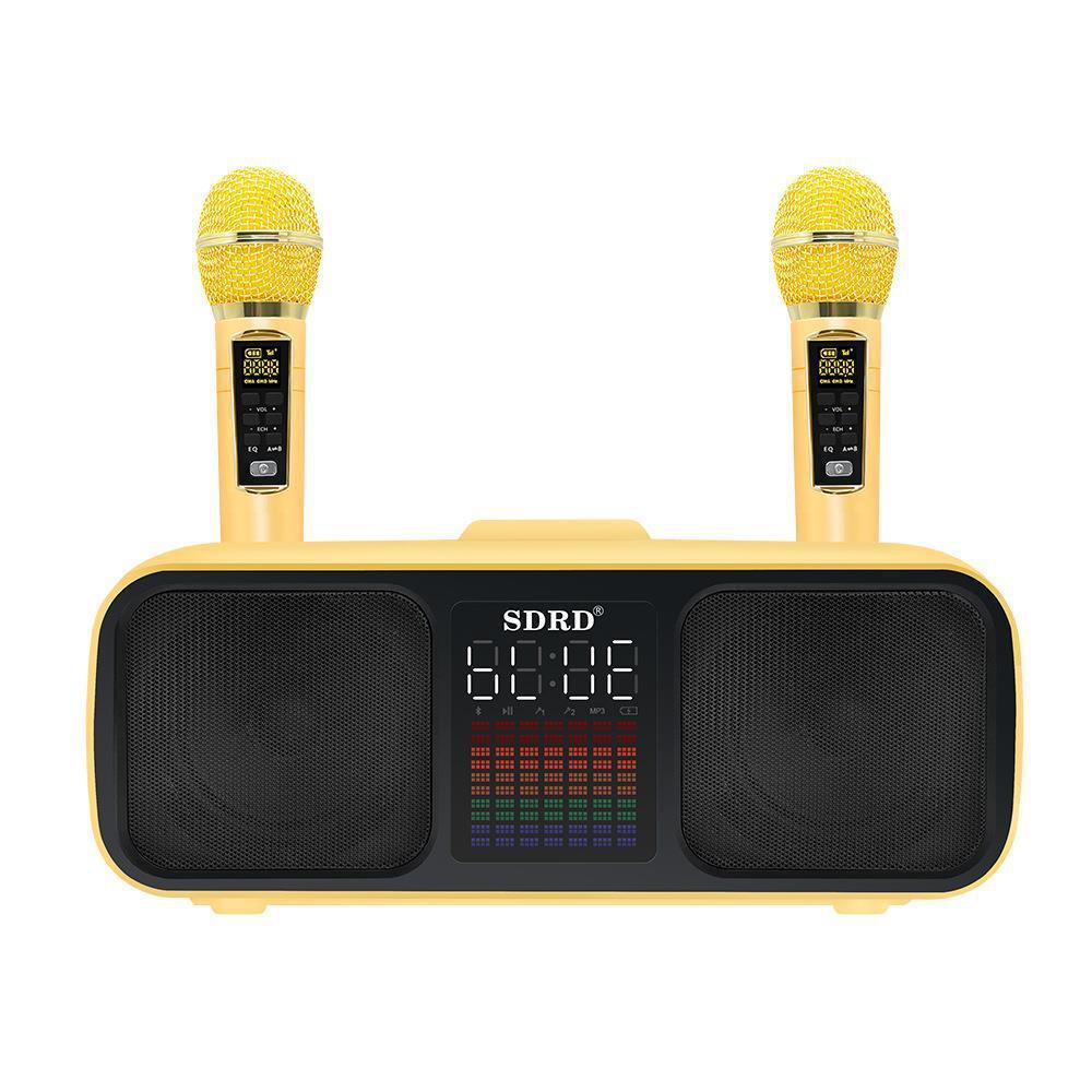 SD318 Desktop Bluetooth Speaker Dual Speaker Wireless Microphone