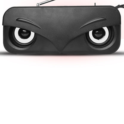 Portable Outdoor Radio FM Subwoofer Dual Speakers Mini Speaker