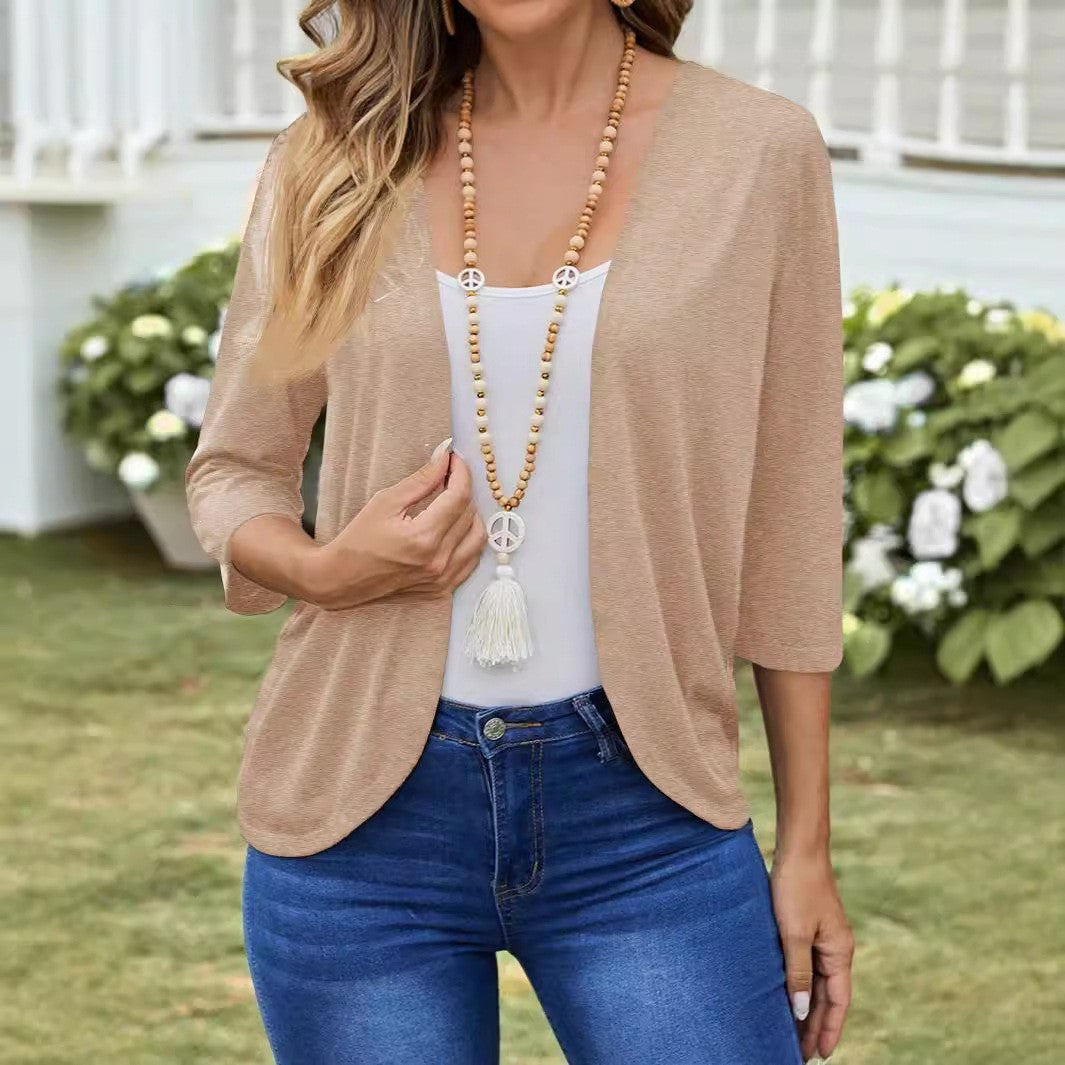 Cardigan Women's Clothes Knit Casual Coat