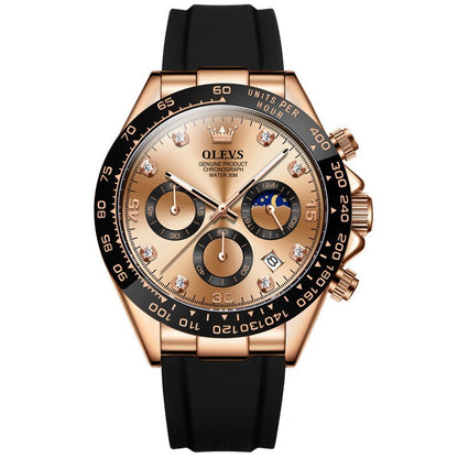Multi-Function Sports Timing Quartz Men