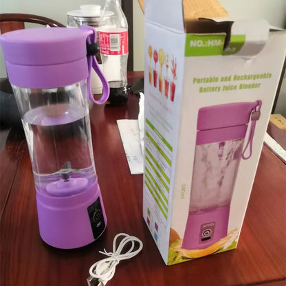 6-Blade Portable Blender With USB Recharging