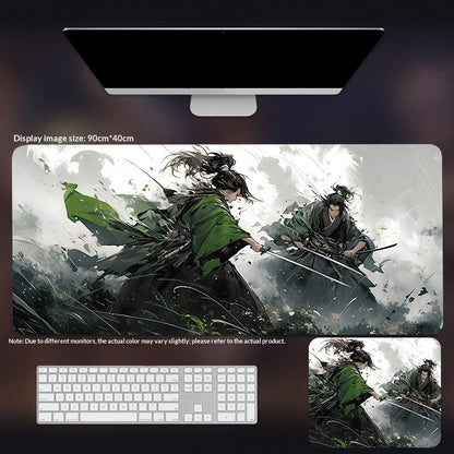 Traditional Chinese-style Wuxia Mouse Pad Extra-large Anime-themed Keyboard Mat For PC Gaming
