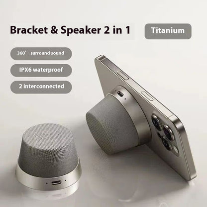 Portable Waterproof Mini Magnetic Bluetooth Speaker