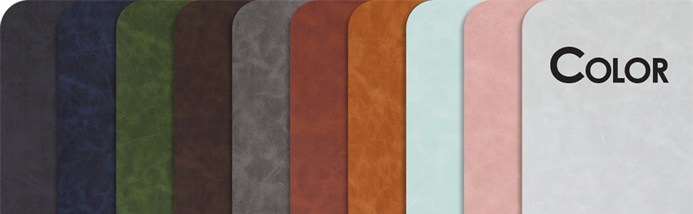 YSAGI Leather Desk Mat - Non-Slip PU Desk Pad for Office and Home Large Mouse Pad and keyboard Desk Mats on Top of Desks