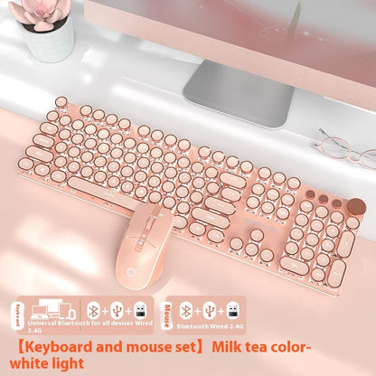 E-sports Machinery Keyboard Wired Wireless Bluetooth Office