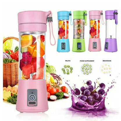 6-Blade Portable Blender With USB Recharging
