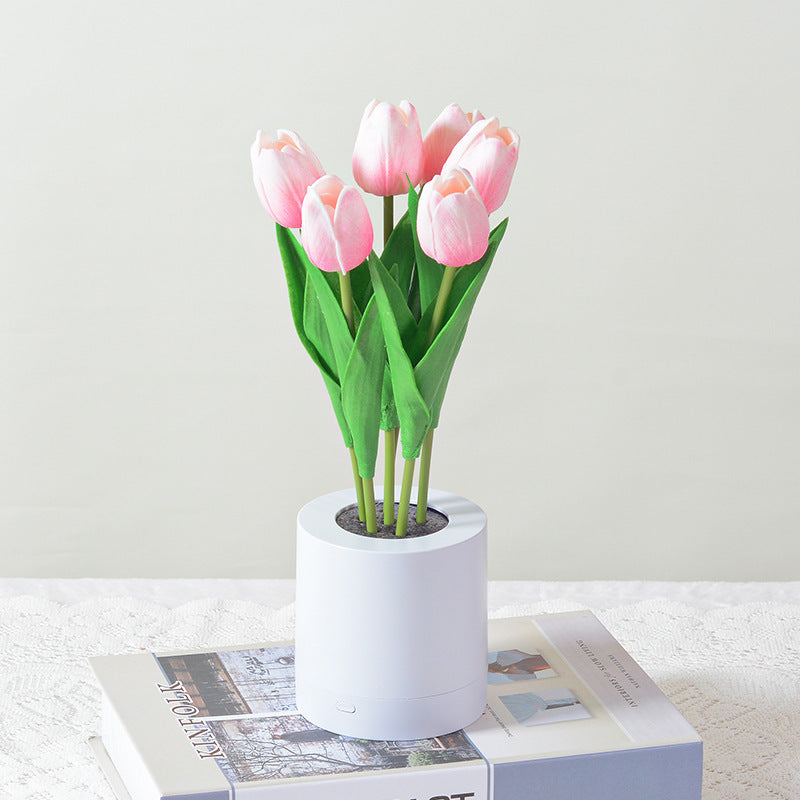 Rechargeable LED Tulip Night Light