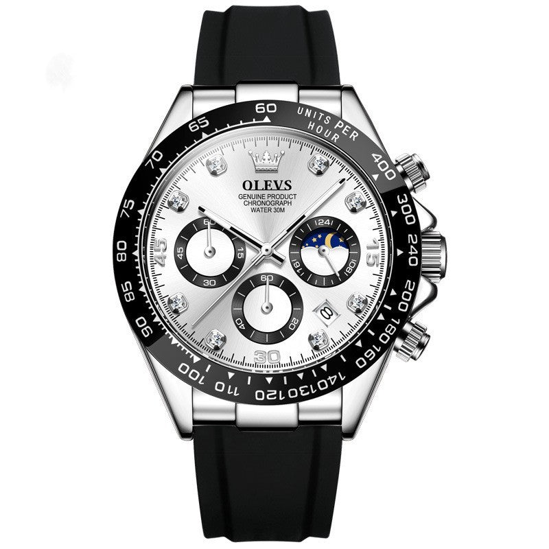 Multi-Function Sports Timing Quartz Men