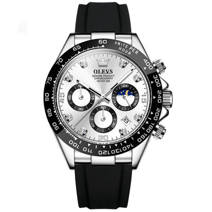 Multi-Function Sports Timing Quartz Men