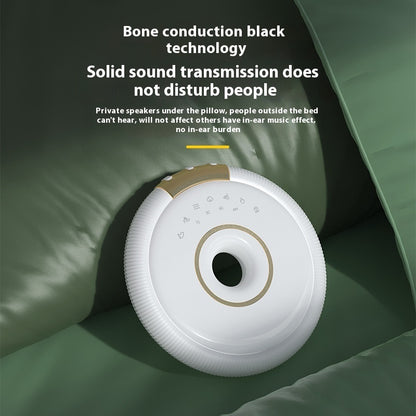 Bone Conduction Bluetooth Speaker Mini White Noise Improve Sleeping
