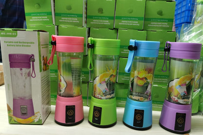 6-Blade Portable Blender With USB Recharging