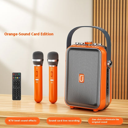 Outdoor Karaoke Audio Wireless Bluetooth Speaker Portable