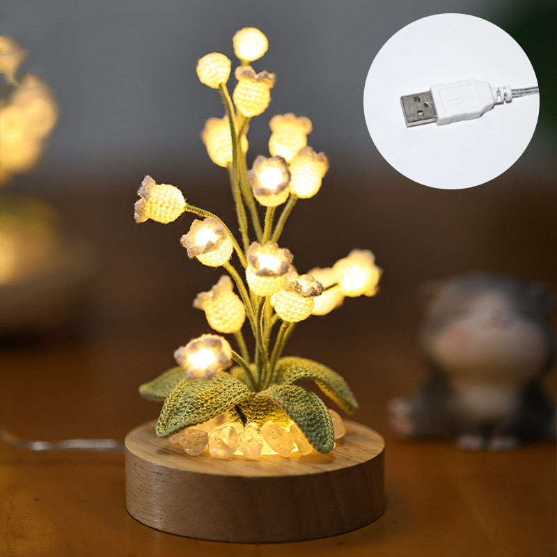 Lily Of The Valley Tulip Night Light