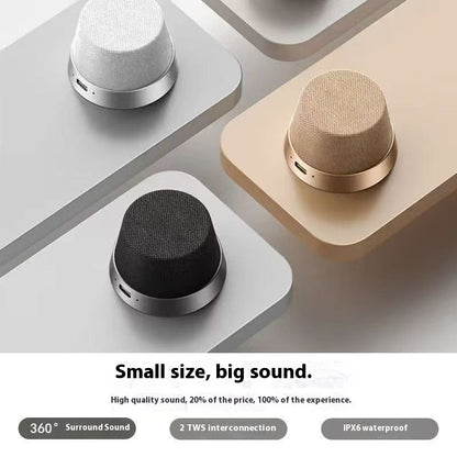 Portable Waterproof Mini Magnetic Bluetooth Speaker