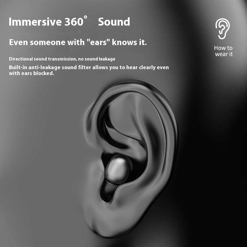 Bluetooth Mini Ultra-small Wireless Binaural Sports Headset