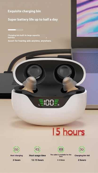 CIC Digital Hearing Aid Charging Digital Display Warehouse Accessories Sound Amplifier