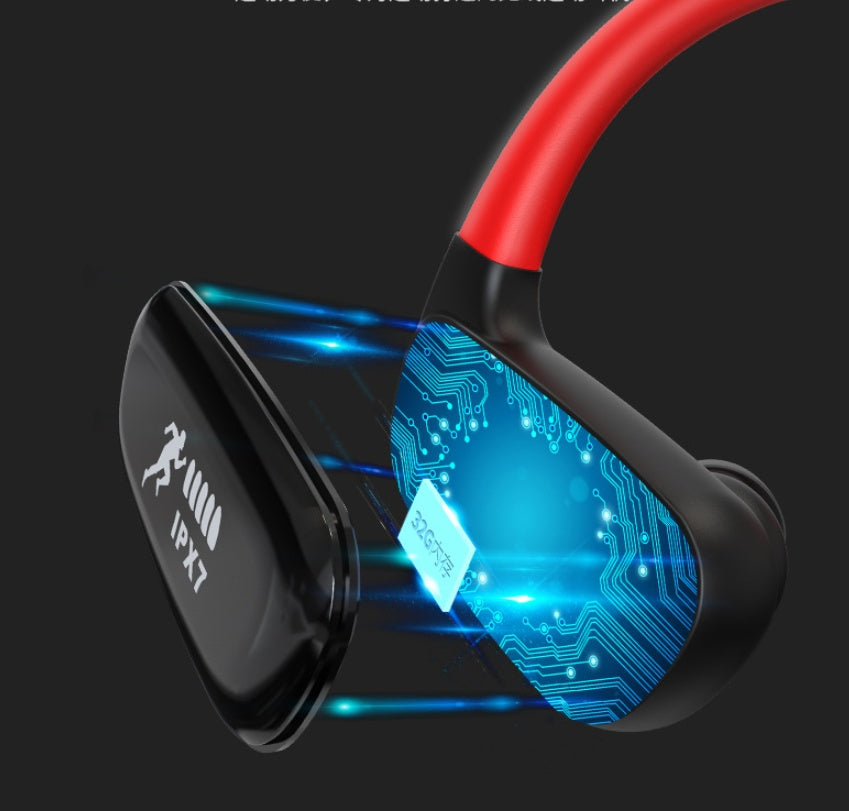 Compatible with Apple , Bluetooth Headset Seven Waterproof Sports Running Waterproof
